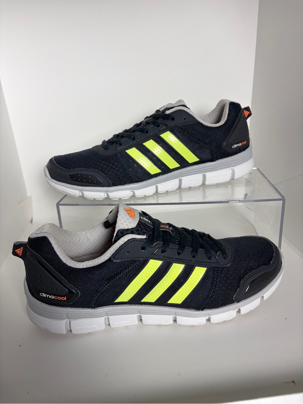 adidas ClimaCool Ride Women’s Running Shoes Black Neon Yellow Size 9 D73670